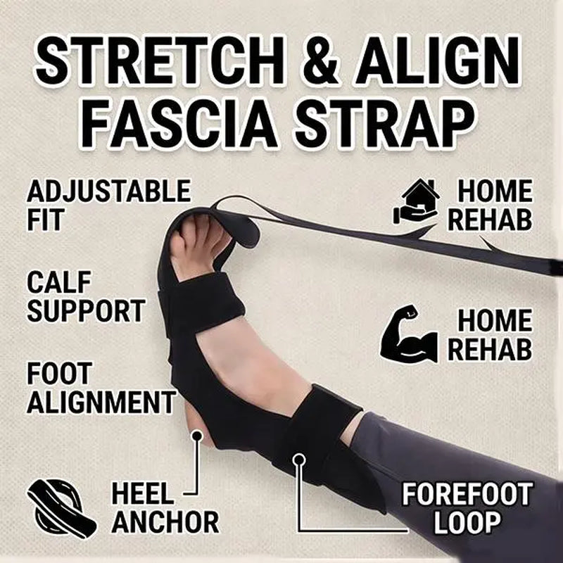 Adjustable Ankle Elastic Band - Lower Body Exercise Trainer, Stretching Tool, Portable Stretch Band for Leg Strength & Flexibility Training, Yoga Equipment