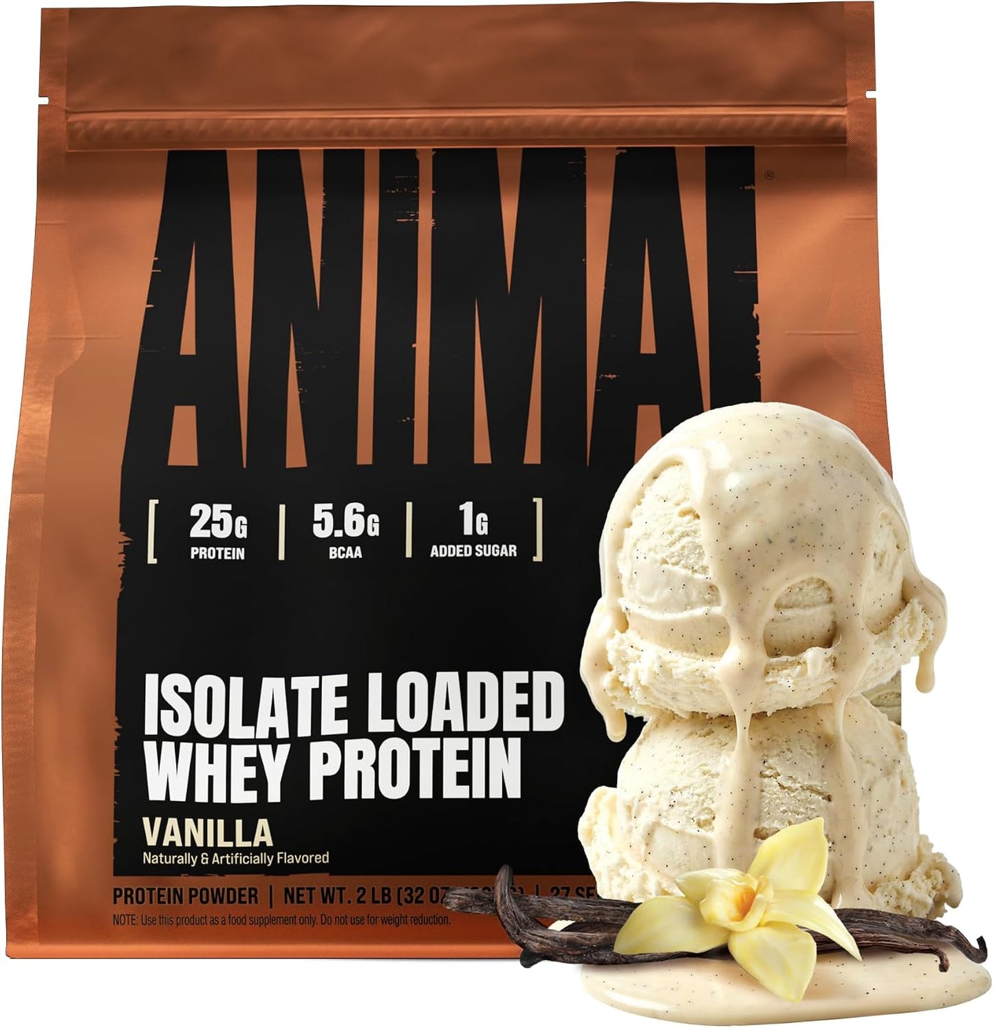 Whey Isolate Protein Powder, 25G High Protein | Vanilla 10LB