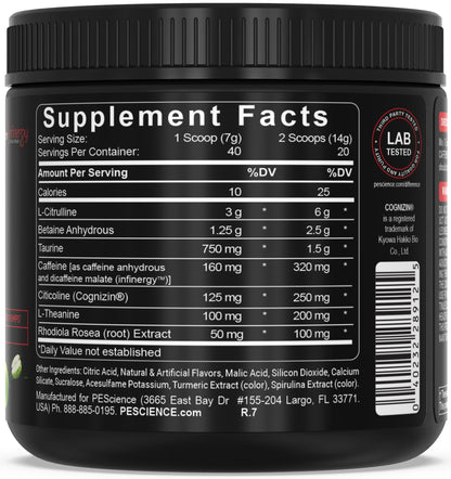 Prolific Pre-Workout