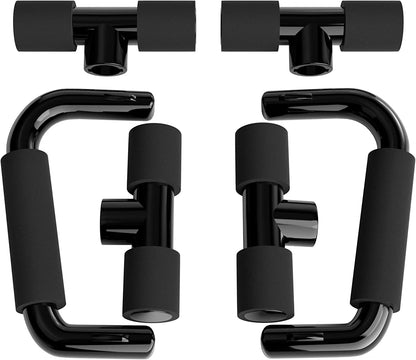 Push up Bars Gym Exercise Equipment Fitness 1 Pair Pushup Handles with Cushioned Foam Grip and Non-Slip Sturdy Structure Push up Bars for Men & Women