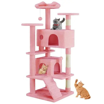 【Dealsforyoudays】 Cat Climbing Shelf, Post Cascading Cat Climbing Shelf, Indoor Playhouse, Cozy Nest, Durable, Space-Saving Design, Gift for Pet Owners