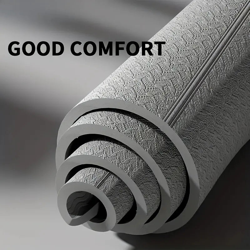 Foldable Yoga Mat, Exercise Mat, Bounce Shock Absorption, Easy Clean, Comfortable Non-Slip, Dual-Sided Design, Size 61Cmx183Cm, Portable Storage #GLOBAL PICKS