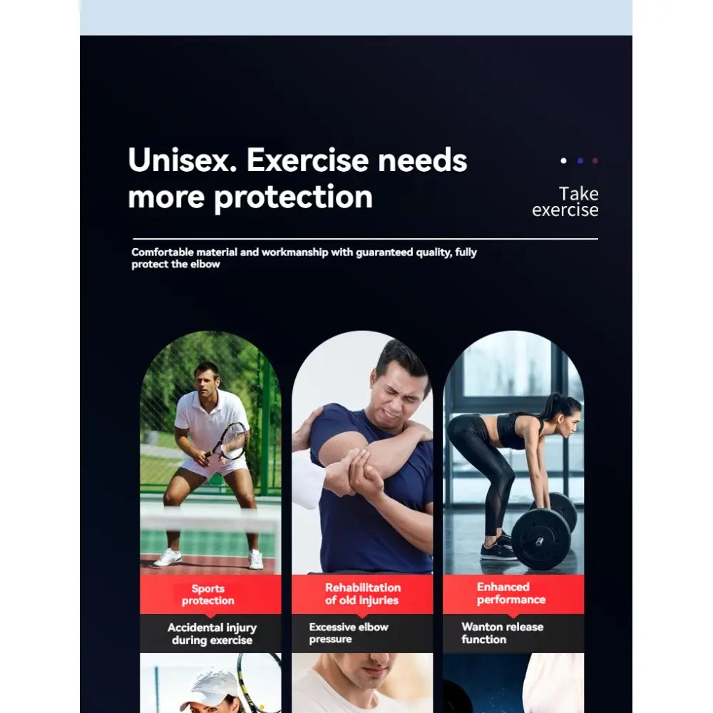 Professional Pressure Band Elbow Support, Fitness Weightlifting Gear, Gym Sports Accessories, Push Press Strength Arm Guard, Assist Wrap Brace