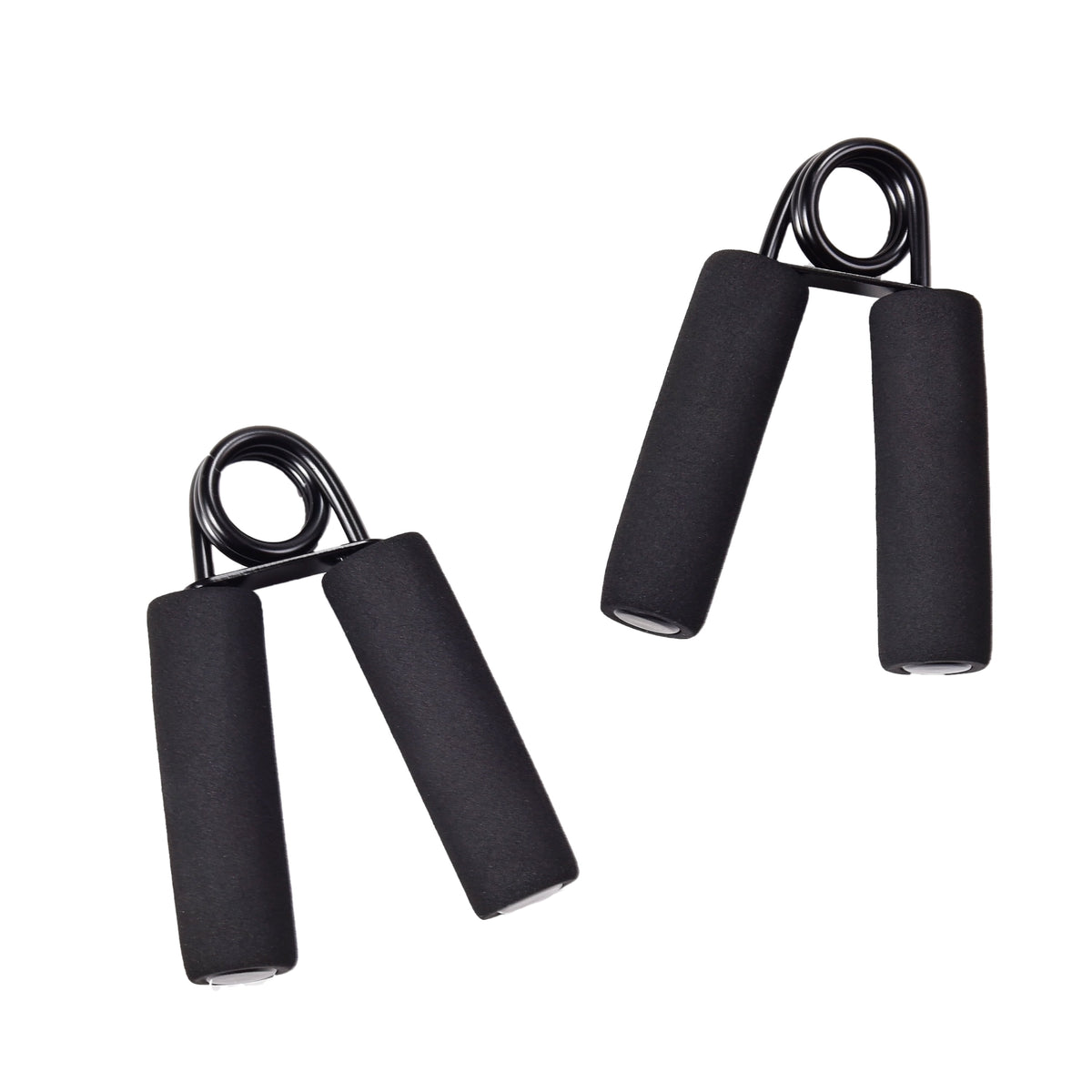Hand Grips, Steel Construction, Universal Size, 2-Pack, Black