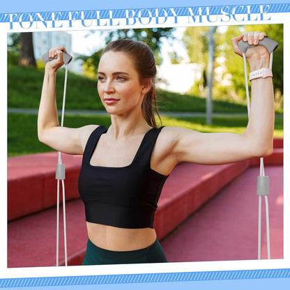 Pilates Equipment Kit for Home Workout Pilates Ring and Ball Set for Women 12'' Circle Yoga Fitness Essentials Kit with Resistance Bands, Yoga Strap, Socks,Bag