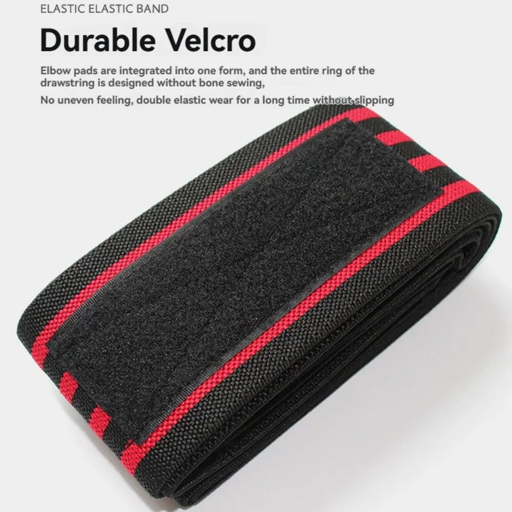 Professional Pressure Band Elbow Support, Fitness Weightlifting Gear, Gym Sports Accessories, Push Press Strength Arm Guard, Assist Wrap Brace