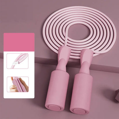 Weighted Jump Rope, Cordless Jump Rope, Smart Jump Rope, Unisex, High-Intensity Interval Training, Cardio Exercise, Adjustable Weight Ball, Home Gym Fitness Training