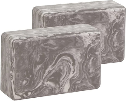 Yoga Blocks 2 Pack, Gym Blocks, Exercise Workout Fitness Bricks, Pilates Stretch Handstand Non-Slip