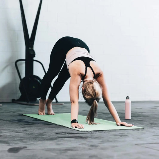 Yoga Mat Non Slip, Pilates Fitness Mats, , Anti- 1/4" Thick Yoga Mats for Women, Exercise Mats for Home Workout with Carrying Sling and Storage Bag