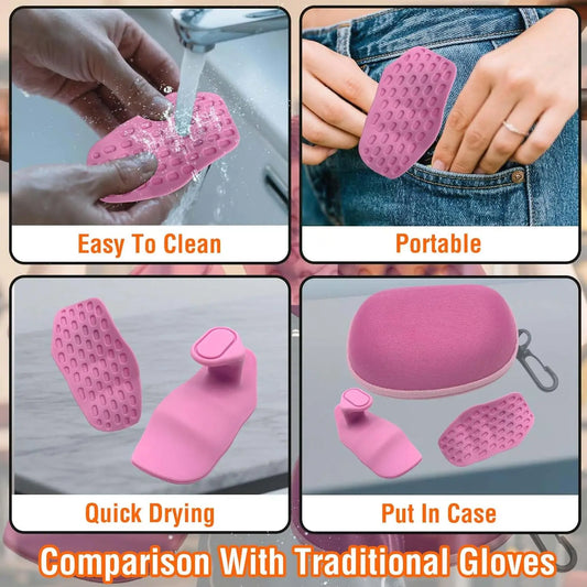 Ergonomic Non-Slip Workout Grips, Gym Weightlifting Pads for Men and Women, Palm Protection for Deadlifts and Fitness Training, Gym Accessories
