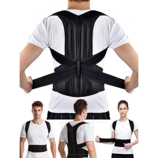 Adjustable Durable Back Aid Support, Back Support Belt, Adjustable Back Brace, Breathable Brace, Back Correction Strap, Waist Training Belt, Fitness Accessories for Men & Women, Body Care Product, Hunchback Aligner
