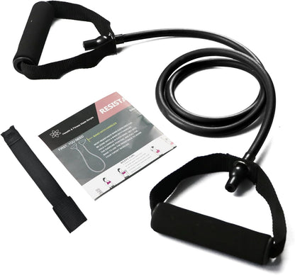 Resistance Bands with Handles, Exercise Bands with Handles, Door Anchor | Physical Therapy & Rehab, Home Workout Pilates Yoga, Non-Slip Handles, Portable Travel, TPE