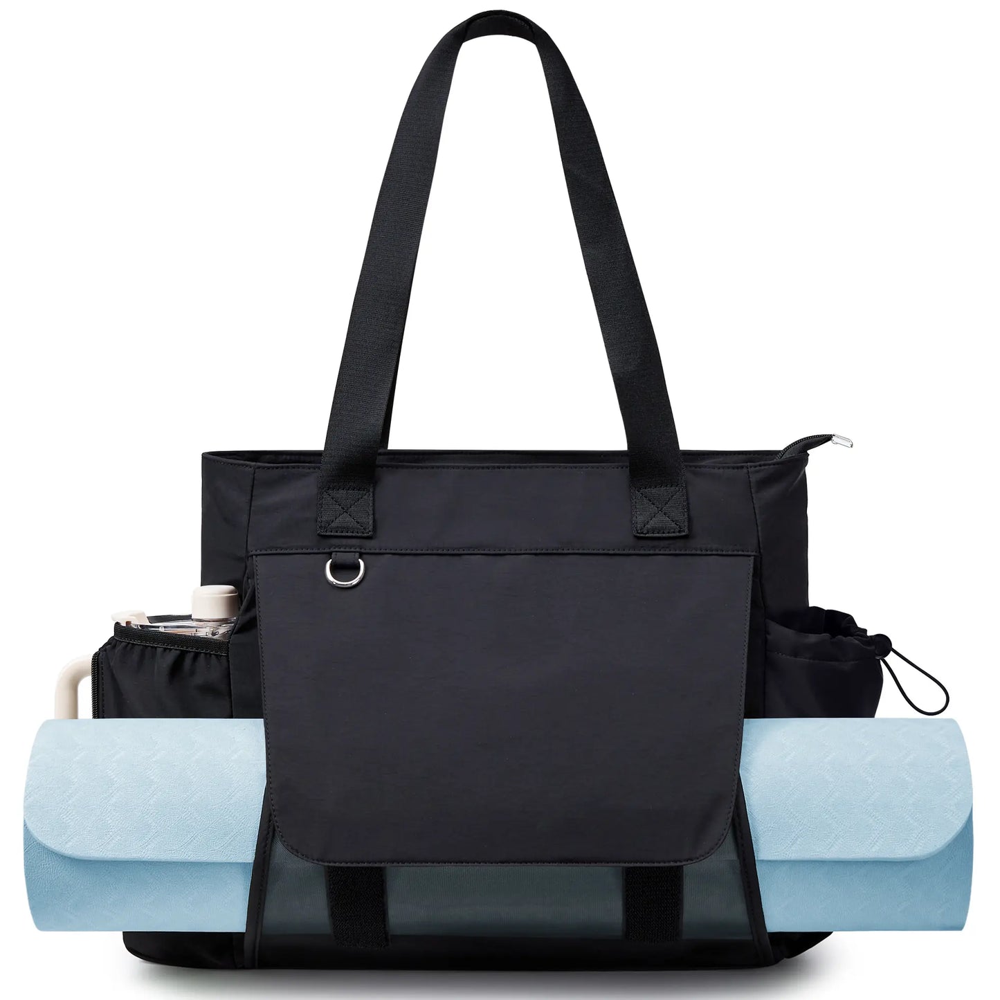 KALIDI Women'S Gym Tote Bag with Yoga Mat Holder & Wet Pocket, Lightweight Waterproof Weekender for Travel, Fitness & Pilates, Casual Sports Bag, Fitness Bag