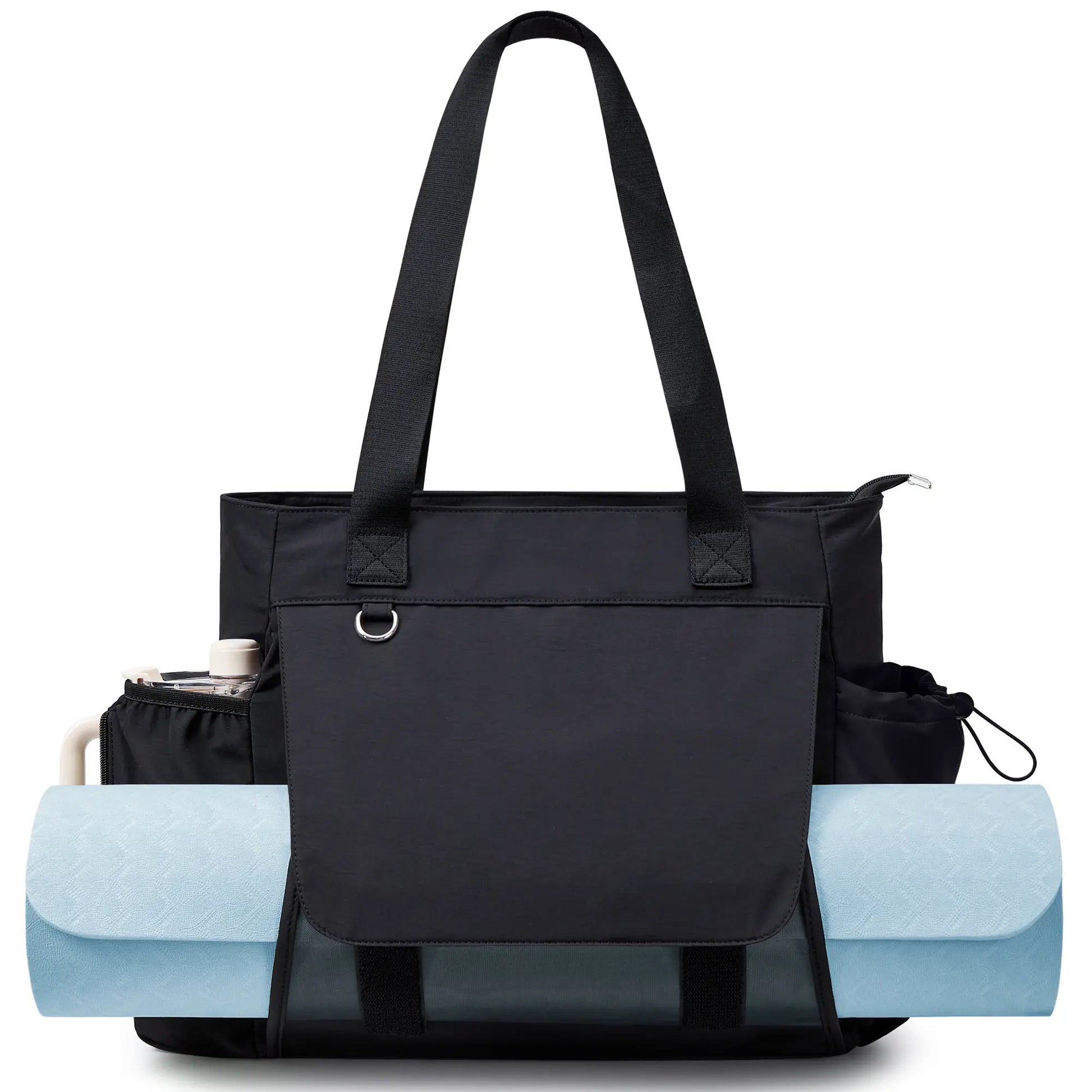 KALIDI Women'S Gym Tote Bag with Yoga Mat Holder & Wet Pocket, Lightweight Waterproof Weekender for Travel, Fitness & Pilates, Casual Sports Bag, Fitness Bag