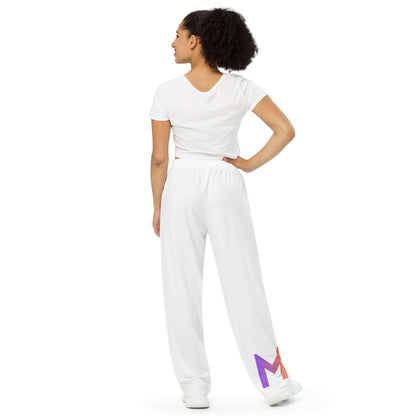 All-over print unisex wide-leg pants - Morvigo