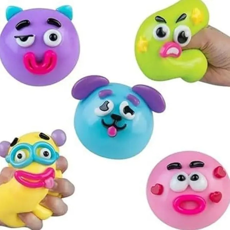 Sensory Fidget Puppy Squishy Toy - Squishies Hand Strengthener for Stress Relief, Fun Arm Exercise, Toys for Grown Ups