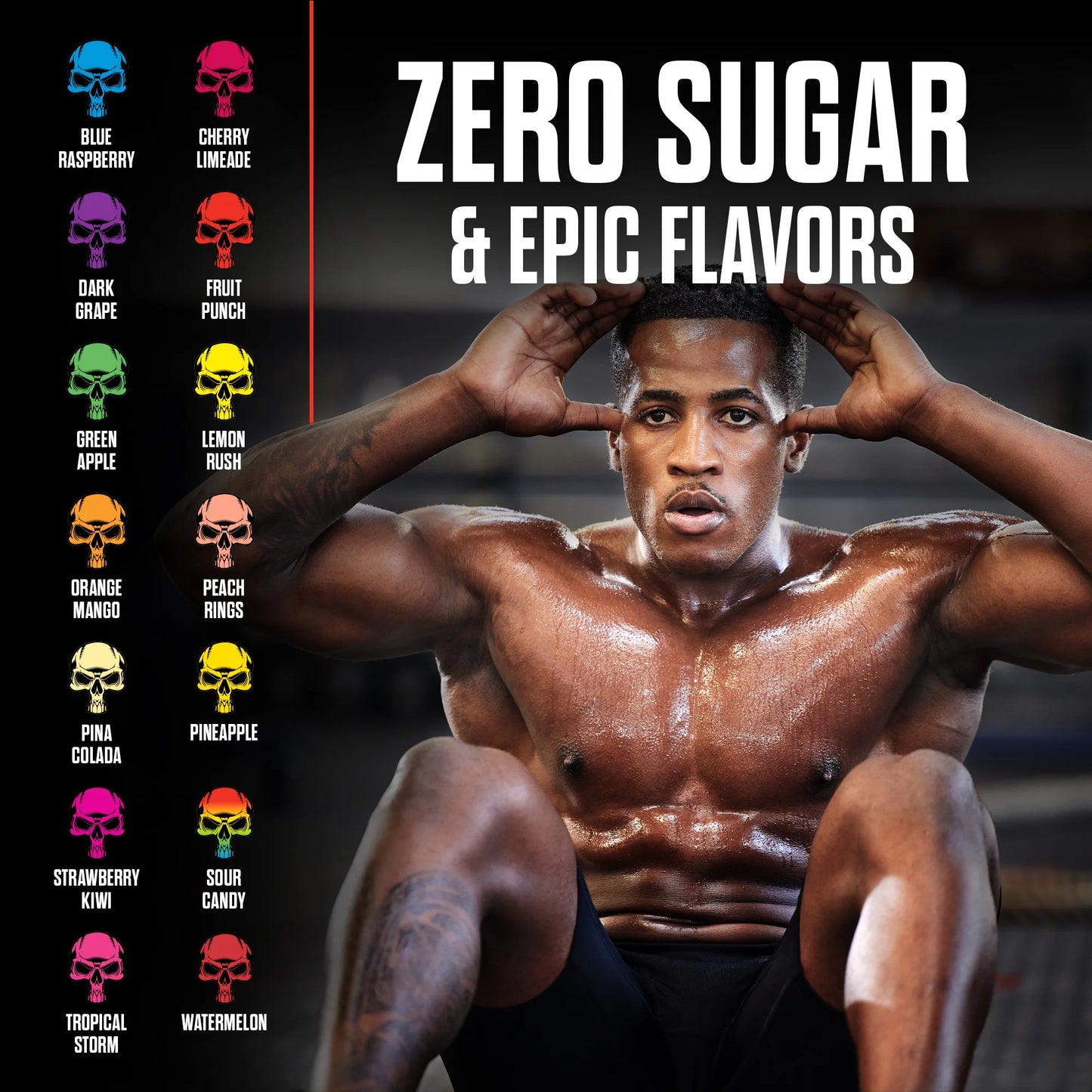 JNX Sports® the Curse Pre Workout Powder Watermelon Pre Workout Mix for Energy and Focus, 50 Serves