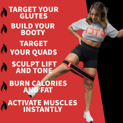 TC1 Non-Slip Cloth Resistance Bands: Elevate Your Training Stretch Band