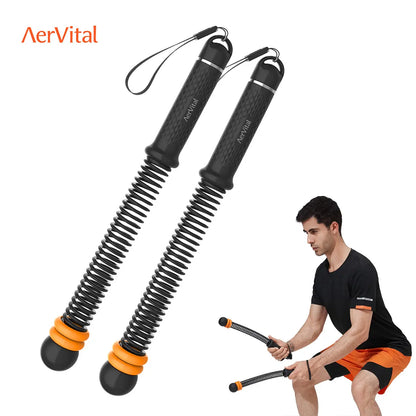 Aervital 2026 New Cordless Battle Ropes for Home Gym Full Body Workout Ropes for Men Women No Jump Ideal for HIIT Training Equipment & Festival Gift, Pink