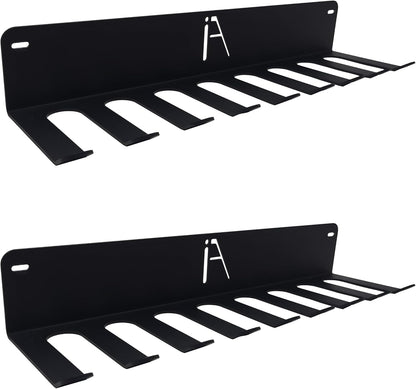 ) Gym Storage Hanger/Heavy Duty Multi-Purpose Gym Rack for Lifting Belts, Chains, Exercise Bands, Jump Ropes (Mounting Hardware Included)
