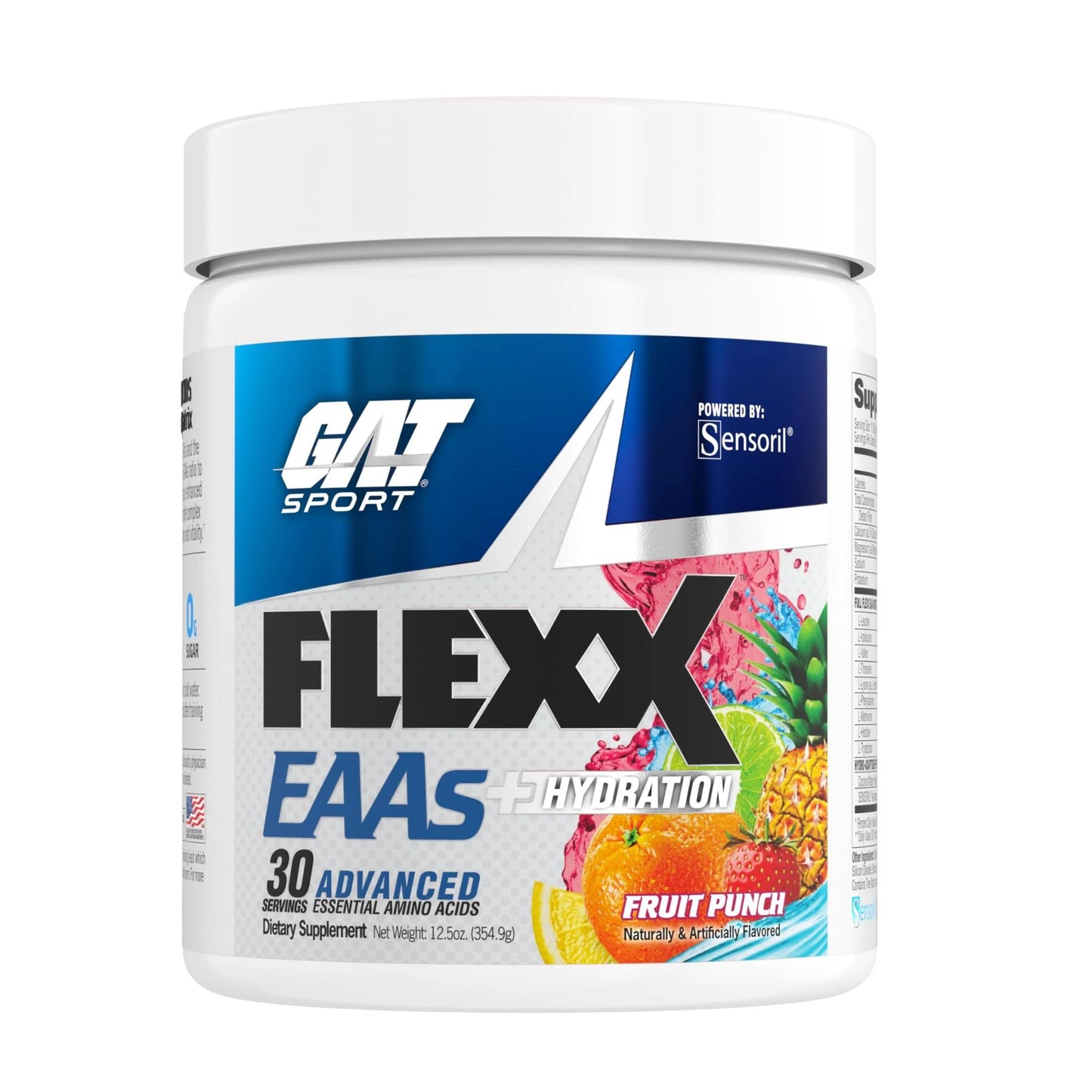 FLEXX Eaas + Hydration, Lemon Lime, 16.2 Oz (30 Servings)