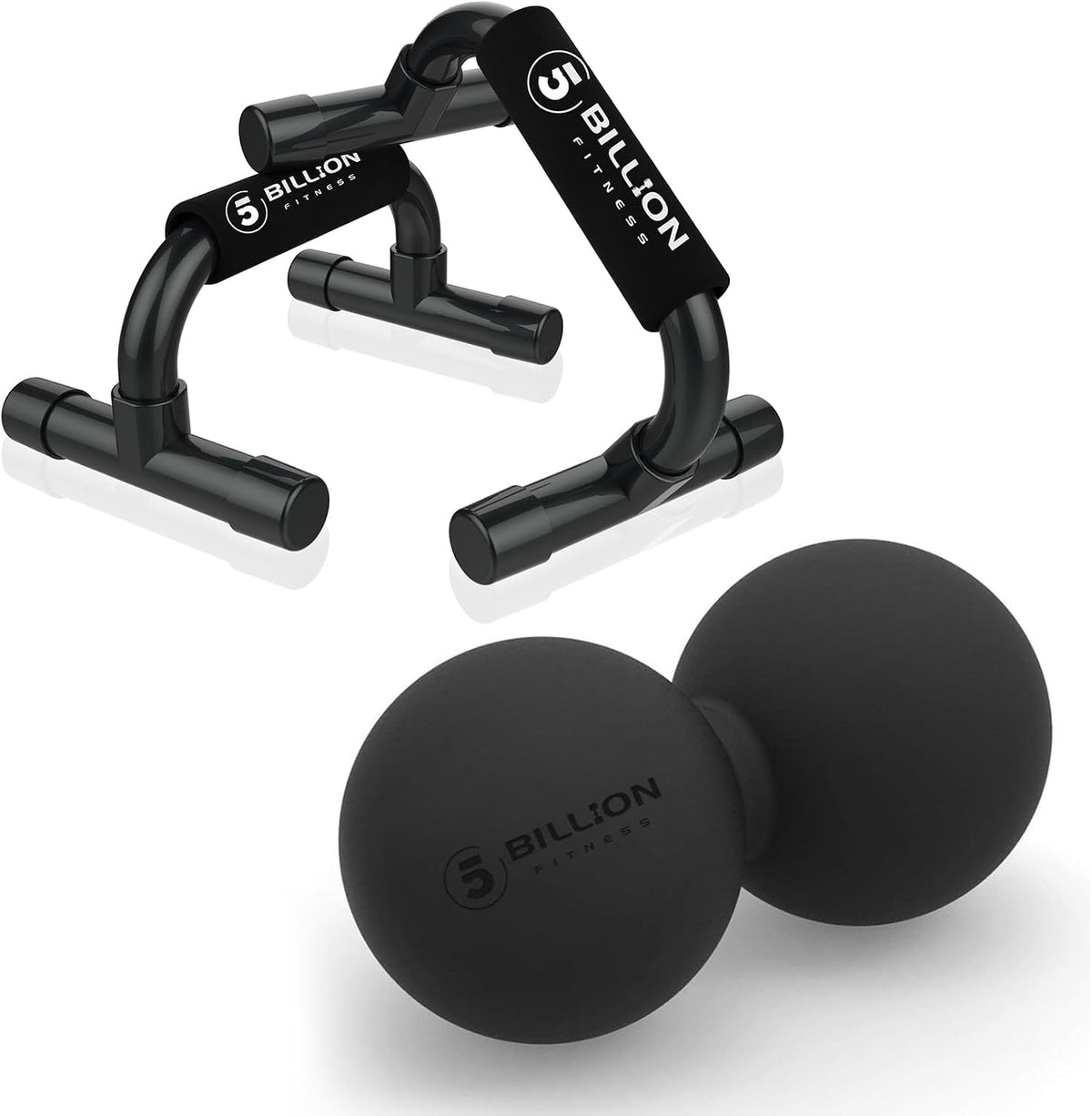 5BILLION Push up Bars & Peanut Massage Ball