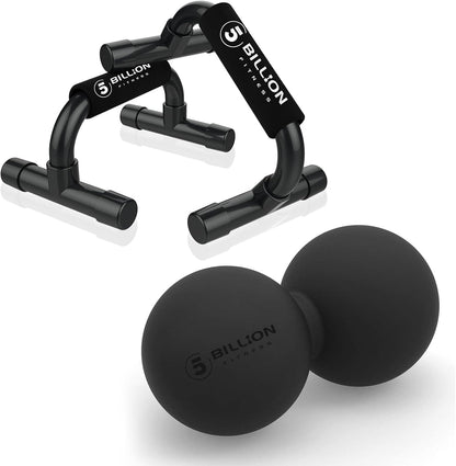 5BILLION Push up Bars & Peanut Massage Ball