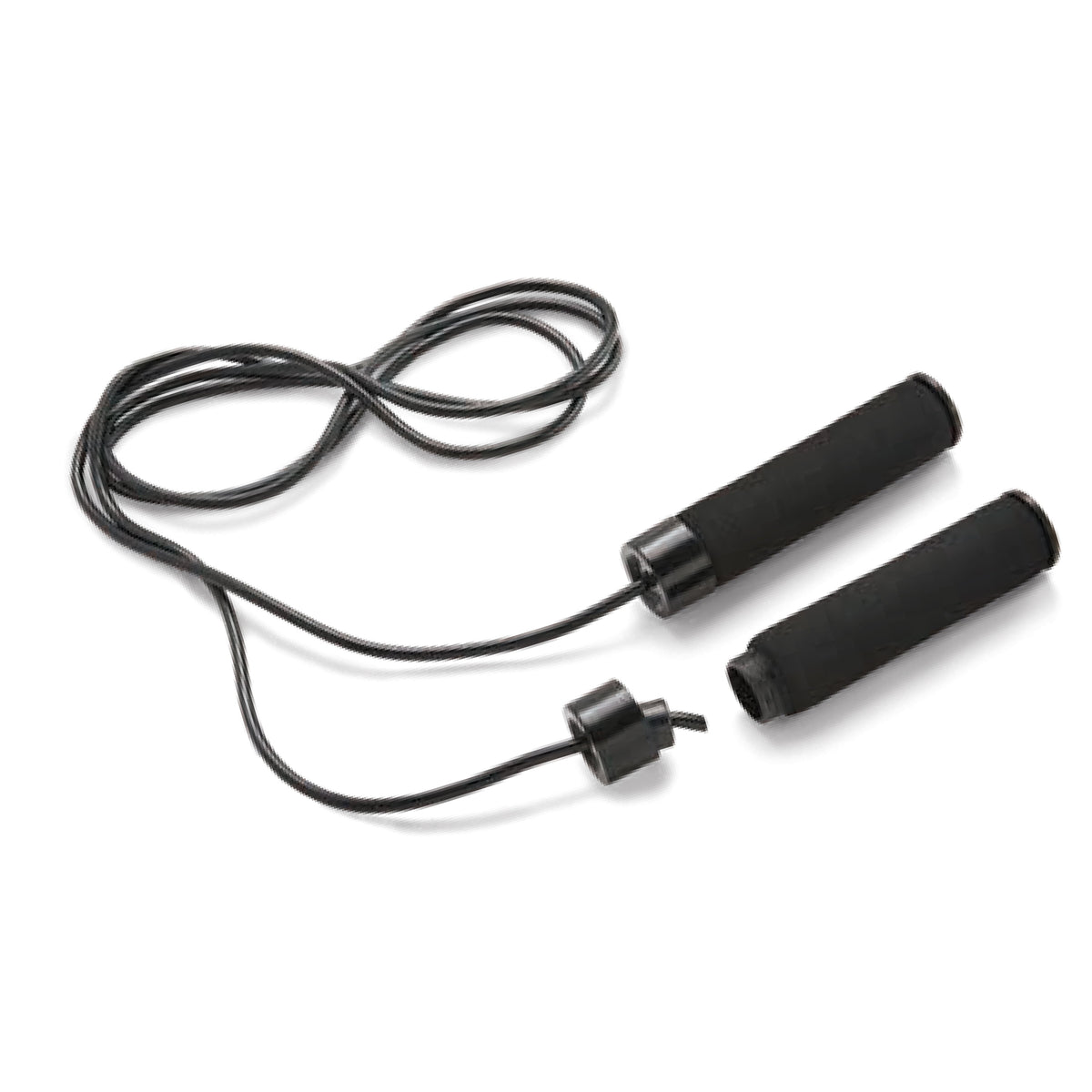 Weighted Jump Rope, Adjustable up to 9 Ft, Black