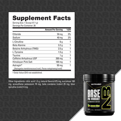 Base Pre-Workout