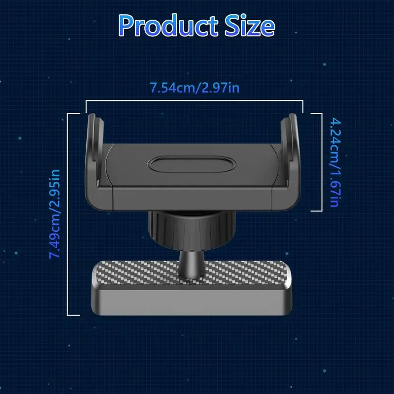 Gym Magnetic Phone Holder 360° Adjustable Strong Magnet Mount for Workout Videos Portable Fitness Stand Compatible with Iphone & Android - Cellphone, Man