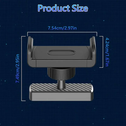 Gym Magnetic Phone Holder 360° Adjustable Strong Magnet Mount for Workout Videos Portable Fitness Stand Compatible with Iphone & Android - Cellphone, Man