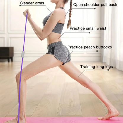 8-Shaped Resistance Band, Stretching Band for Home Workout, Stretch Band for Chest Arm and Shoulder Stretching, Workout Bands, Workout Straps, Fitness Equipment for Home Gym, Training Equipment, Stretching Gear, Home Gym Kit