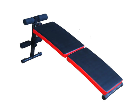 Adjustable Weight Bench with Steel Frame for Muscle Building Weight Lifting, Portable Foldable Design with Cushioned Support & Multiple Angles, 100Kg Capacity, Portable Adjustable Resistance Weight Lifting
