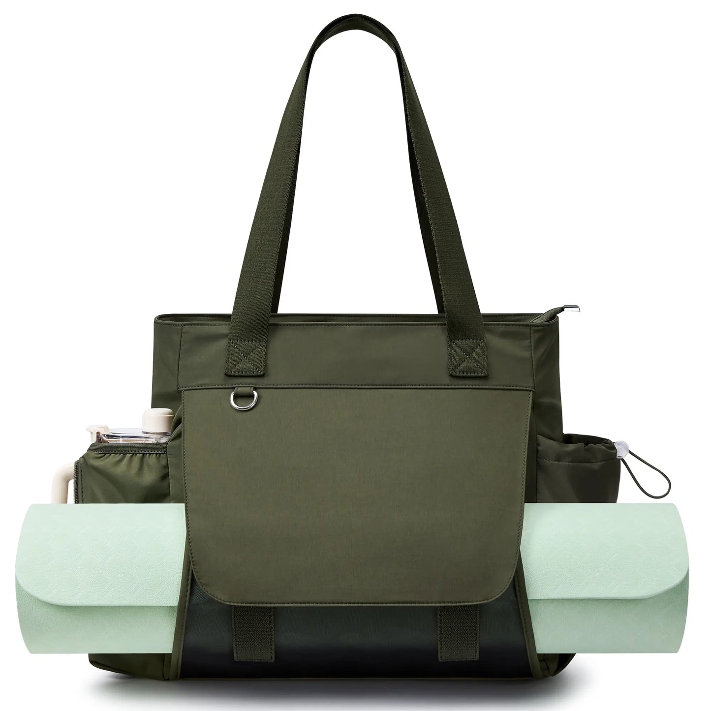 KALIDI Women'S Gym Tote Bag with Yoga Mat Holder & Wet Pocket, Lightweight Waterproof Weekender for Travel, Fitness & Pilates, Casual Sports Bag, Fitness Bag