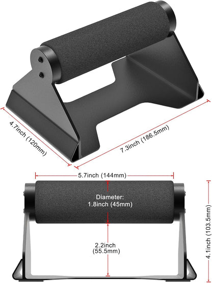 Push up Bars, Pushup Stands, Anti-Slip Soft Plastic Push up Handles, Bottom Anti-Slip Pad, Strength Training Equipment, Perfect for Floor Workout Exercise