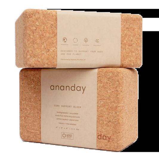 Cork Yoga Block Set