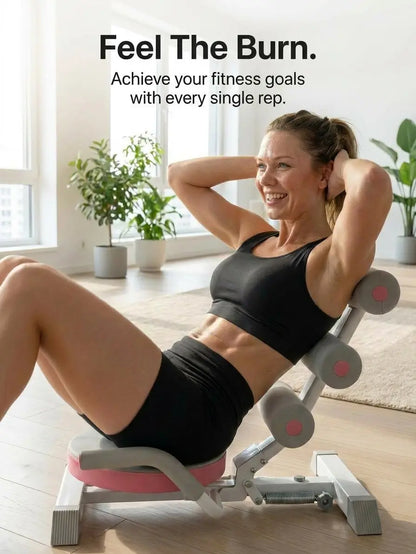 Foldable Sit up Machine & Exercise Equipment,Abdominal Machine Ab Workout Equipment Adjustable,Ab Machine,Gym Stuff,For Home Gym Exercise Equipment,Ab Coaster,Exercise Equipment,Home Workout Gear Sit-Up