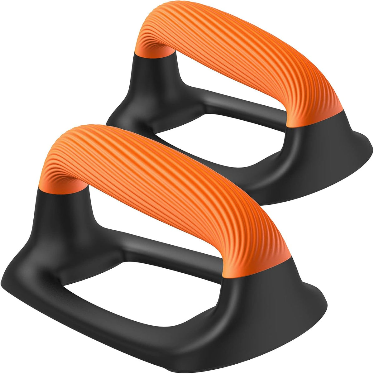 Push up Bars, Pushup Stands with Thickened Soft Plastic Handle, Stable and Non-Slip Base, Pushup Handles Perfect for Floor Strength Training