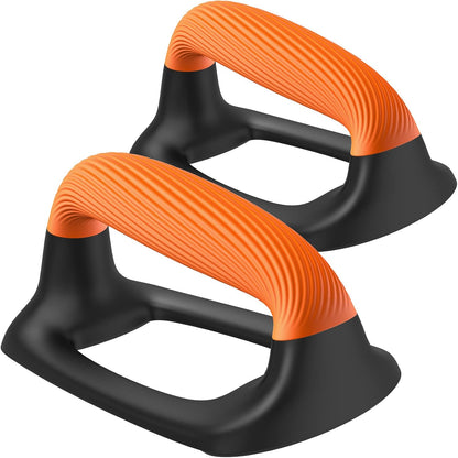 Push up Bars, Pushup Stands with Thickened Soft Plastic Handle, Stable and Non-Slip Base, Pushup Handles Perfect for Floor Strength Training