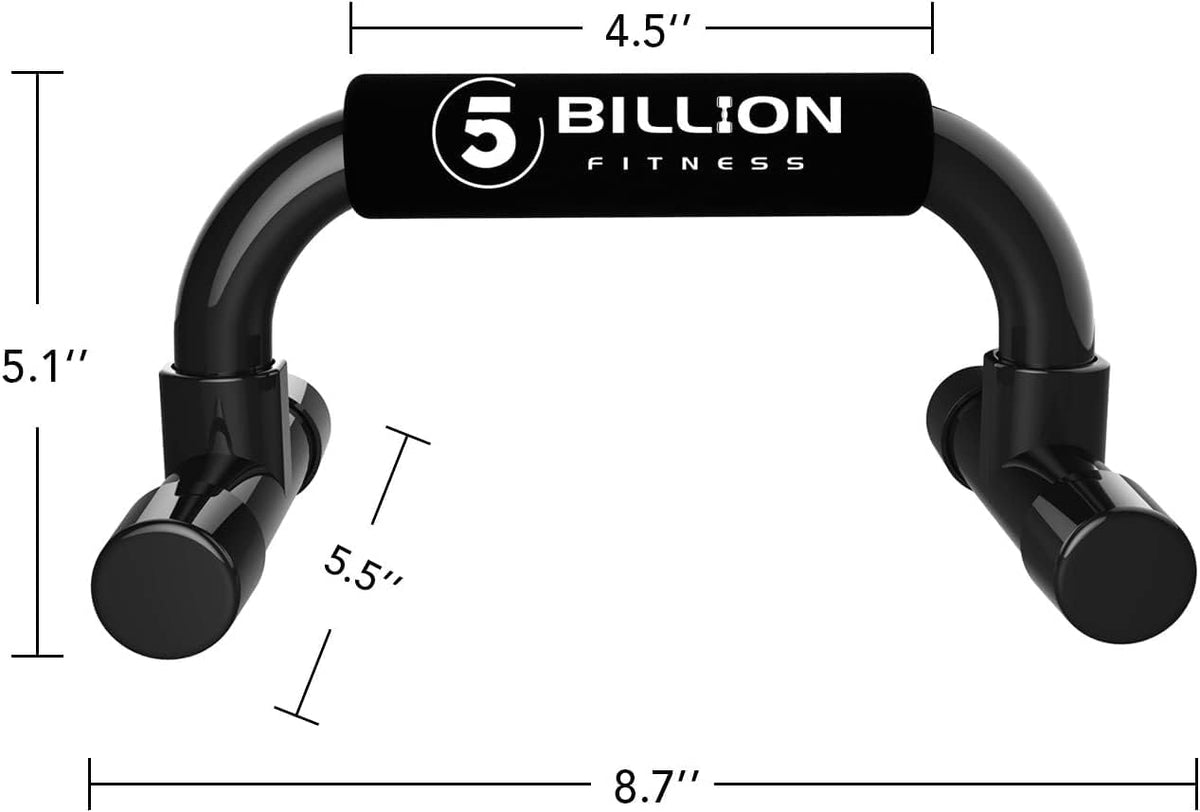5BILLION Push up Bars & Peanut Massage Ball