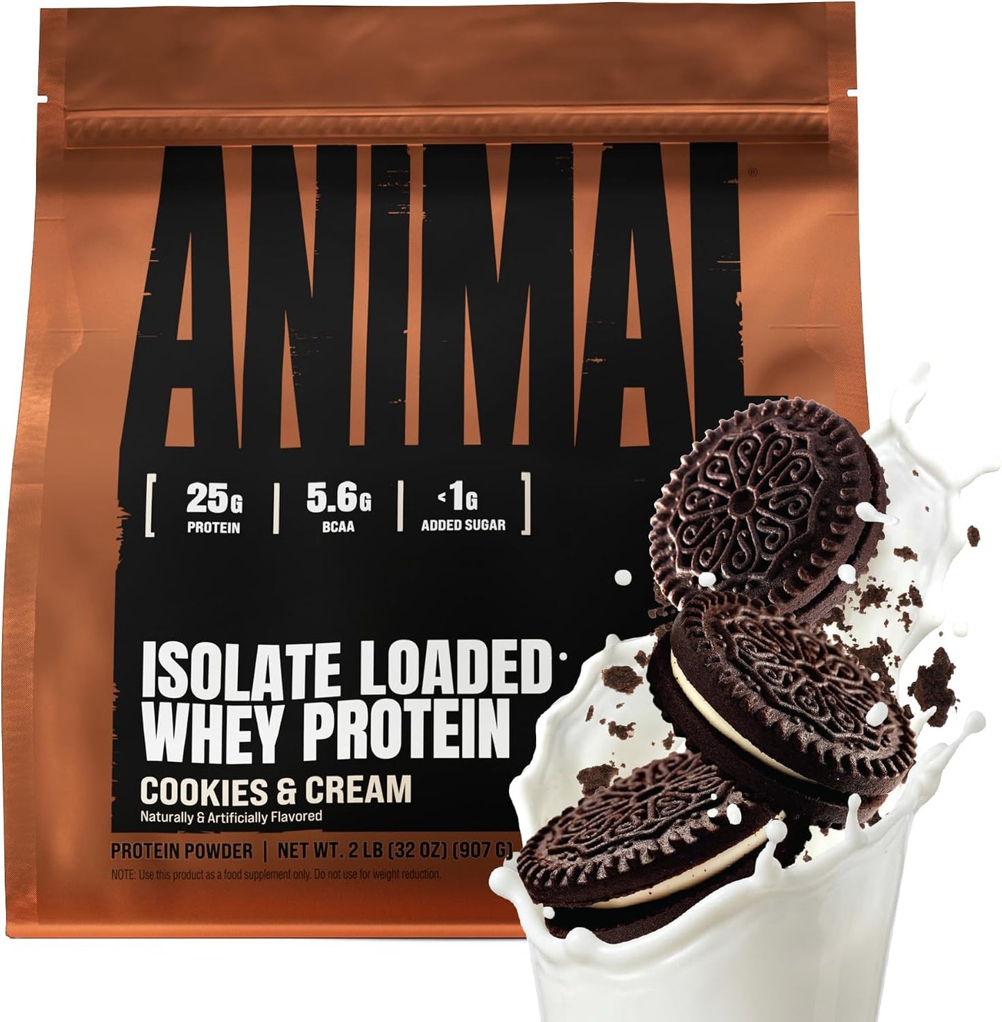 Whey Isolate Protein Powder, 25G High Protein | Brownie Batter 4LB | Great Tasting Blend for Pre & Post Workout | Digestive Enzymes & 5.6G Bcaas | Build Strength, Lean Muscle & Recover Faster
