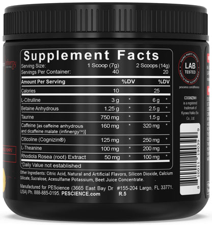 Prolific Pre-Workout