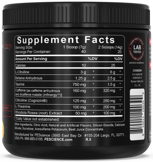 Prolific Pre-Workout