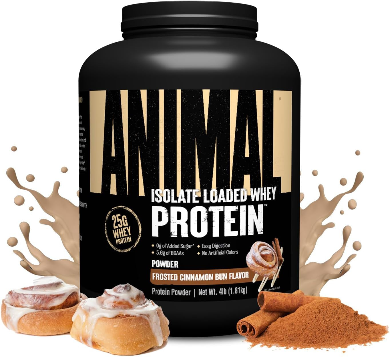 Whey Isolate Protein Powder, 25G High Protein | Vanilla 10LB