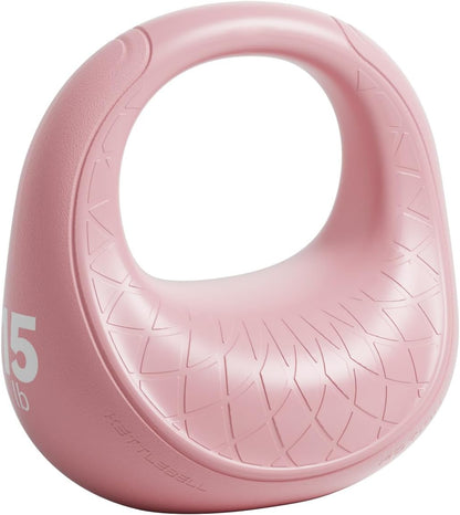 Soft Kettlebell, Kettlebells Anti-Slip Grip with Cushioned Impact-Resistant Base, Strength Training Kettlebells Sets for Home Workouts, Kettlebell for Women/Men/Beginners (6LB/10LB/15LB)