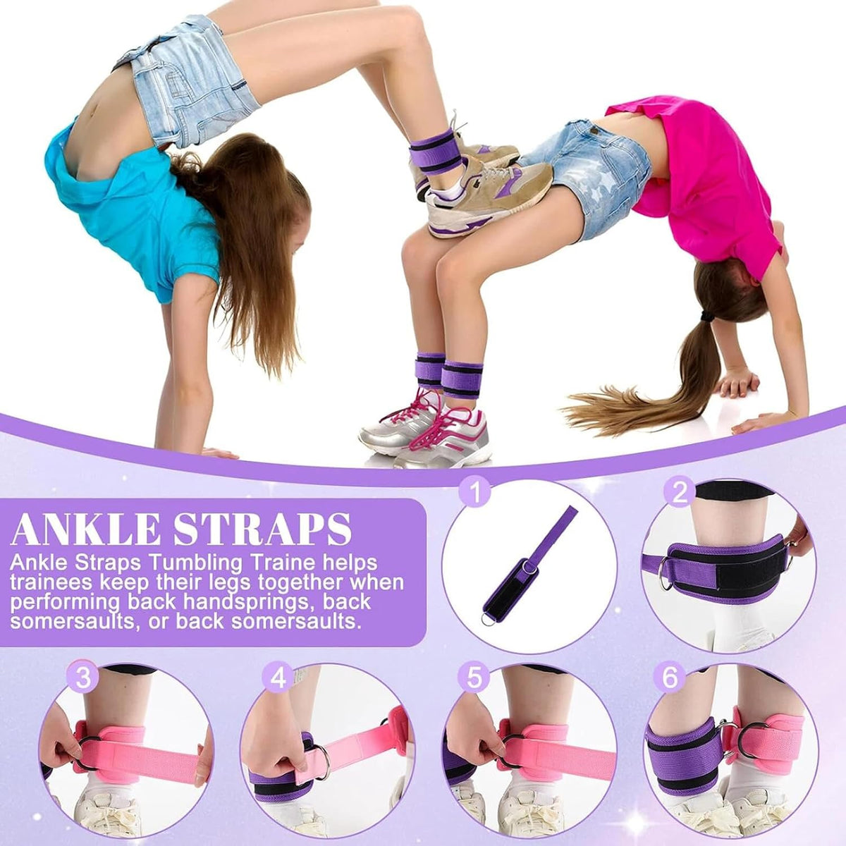 9Pcs Stunt Cheer Flyer Training, Flyer Stand Cheer