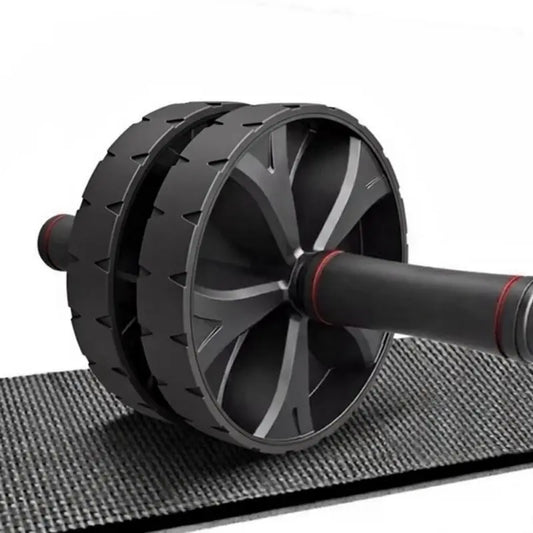 Ab Dominate 2-In-1 Dual-Wheel Ab Roller Wheel for Abs and Core — No-Slip Dual-Wheels, Silent Design — Ab Exercise Board Ab Crunch Trainer — Ab Wheel Roller for Home Gym Core Workout