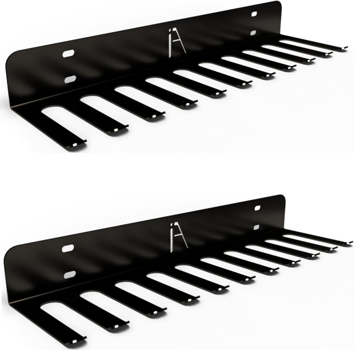 ) Gym Storage Hanger/Heavy Duty Multi-Purpose Gym Rack for Lifting Belts, Chains, Exercise Bands, Jump Ropes (Mounting Hardware Included)