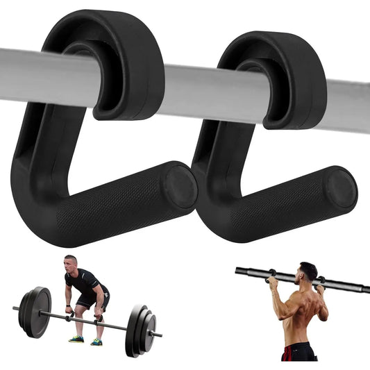 Neutral Grip Pull up Handles Attachment for Pull up Bars, Barbells & Resistance Bands, , Portable, Durable Handles with Non-Slip Design for Gym