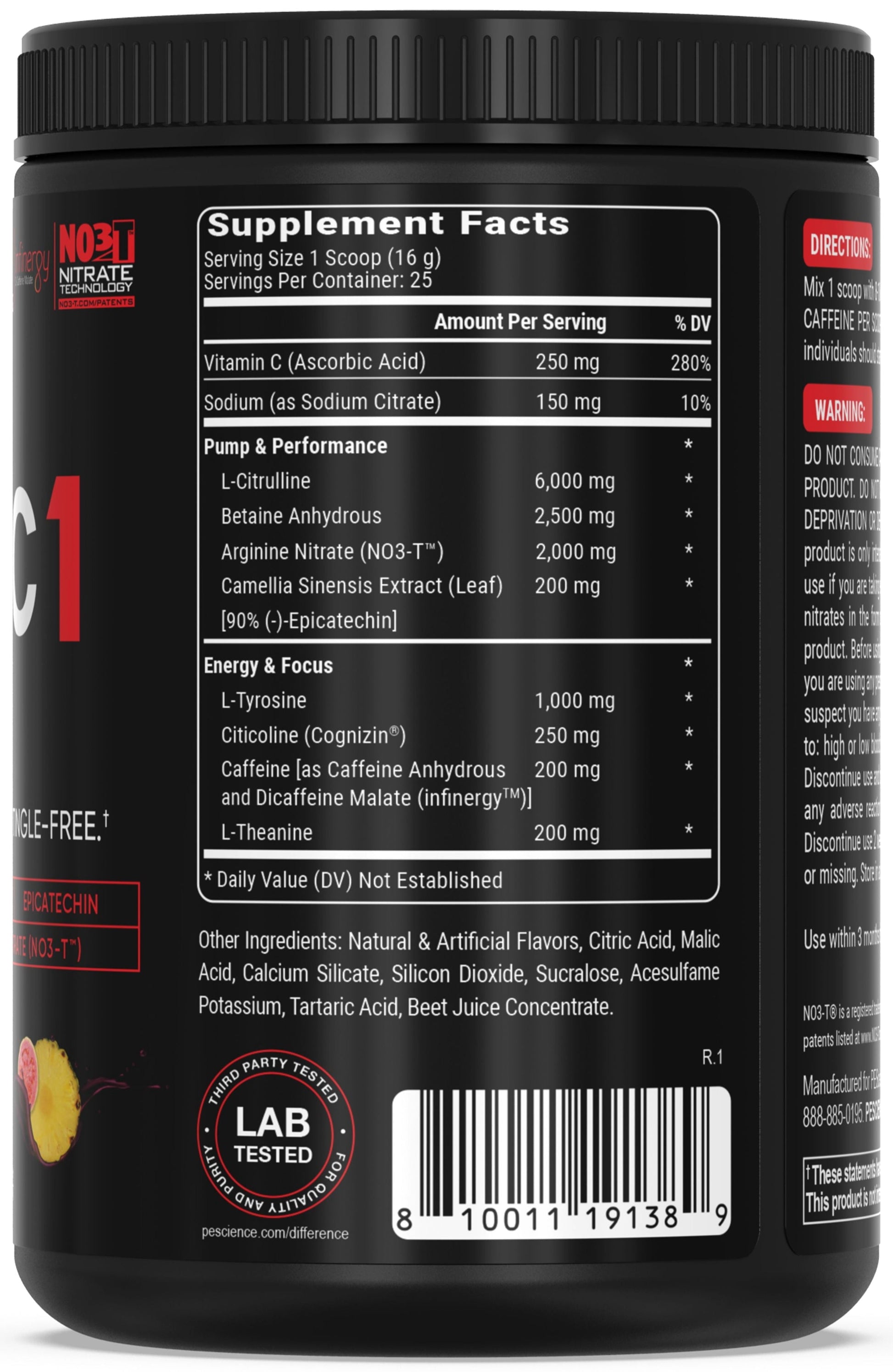 Prolific-1 Pre-Workout